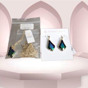 Kendra Scott Necklace & Earring Set